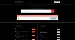 Desktop Screenshot of mp3gratisan.com