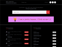 Tablet Screenshot of mp3gratisan.com